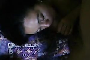 Feeding my Mexican milf neighbour with my weenie on webcam