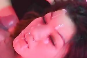 My glamorous bride acquires screwed and facialed by me and enjoys it