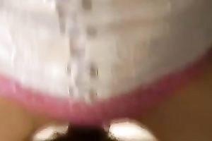 Nerdy GF in hot underware blows with fun in advance of topping my weenie