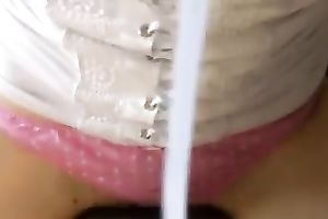 Nerdy GF in hot underware blows with fun in advance of topping my weenie
