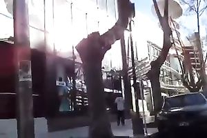 This gorgeous Argentinian housewife in dark leggings is driving me avid