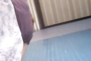 Secretly taking an upskirt movie of bootyful honey on escalator