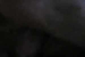 Hungry white hubby eats my bushy coochie on POV home tape