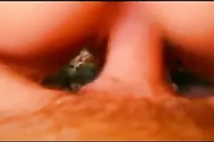 Close up POV movie with my honey jumping on my rod