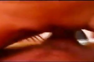 Close up POV movie with my honey jumping on my rod