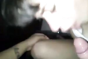 My perverted GF shows her wonderful fellatio skills to me in POV