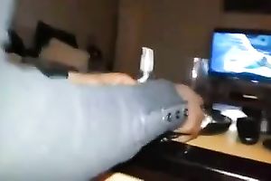 My concupiscent girlfriend enjoys riding my knob in eager POV movie scene