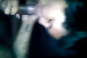 Busty and bulky dark slut takes 2 cumshots in the face hole