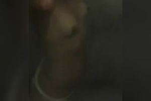 Skinny hawt latin chick housewife in the bawdy shower room getting spied
