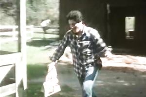 Horny retro pair have a fun some nasty banging in a warehouse