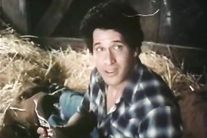 Horny retro pair have a fun some nasty banging in a warehouse