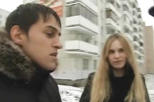 Classy trollop with tasty scoops gives her fellow an astonishing blow job