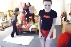 I did not await such an astonishing striptease show on webcam