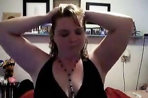 Filming myself stripped playing with a sex-toy for my big beautiful woman fans