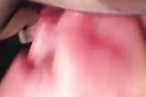 Pleasing my spouse by engulfing his miniature soft wang on web camera