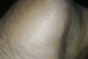 Homemade foot fetish solo with my older husband exposingh her feet