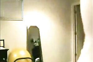 Webcam solo episode with my ex GF exposing her nice mounds