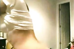 Webcam solo episode with my ex GF exposing her nice mounds