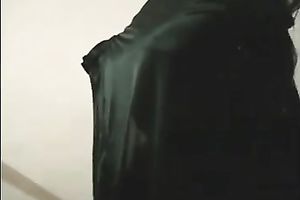 Tempting disrobe dance by my big beautiful woman preggo Indian white bitch