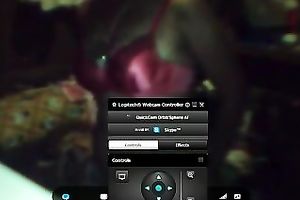 Ugly slim Filipina mama shows her flaccid meatballs for the webcam