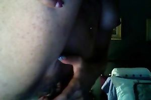 Demonstrating my nice-looking natural titties and bawdy cleft for the web camera