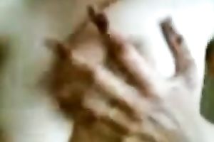 Hot Egyptian legal age teenager is showing off her luscious large mambos