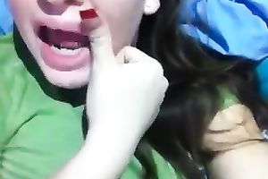 Foot worship homemade solo scene with my ex girlfriend