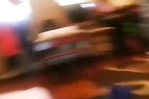 Brunette skank lets a dude toy her twat in advance of this guy bonks it unfathomable