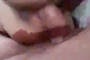 My skinny girlfriend with a large round butt loves it from behind