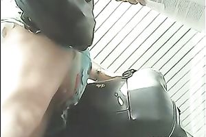 This neat babe in hot petticoat could not have guessed I was spying on her