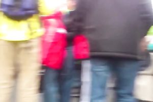 Cute babes with tight asses receive caught on my hidden livecam in the street