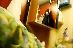 Asian pair team fuck in the cowgirl pose and from behind indoors