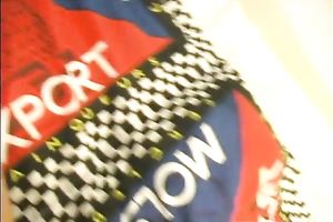 Lewd blond with precious round wobblers receives gangbanged in missionary position