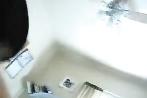 She even wears a cowboy hat to look like a lascivious cowgirl