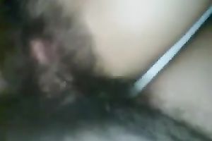 Getting my unshaved cocohie fucked in the missionary position