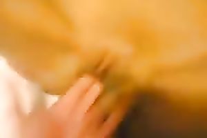 Drilling my slender black skin Asian girlfriend on POV movie