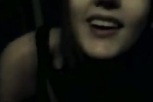 Awesome dark-haired next door gal lets me fuck her enchanting coochie