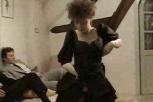 Two ardent lesbo paramours having some nice time