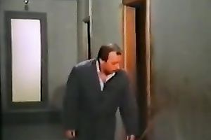 Horny college teachers crave to fuck in restroom