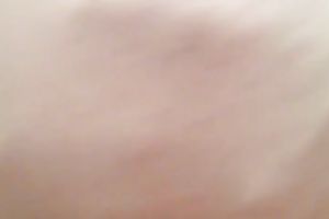 BBW mature white amateur wife topless on homemade episode in the bedroom