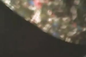 Fat bottomed ebon queen looks very tempting in her taut petticoat