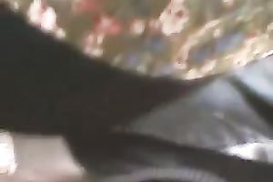 Fat bottomed ebon queen looks very tempting in her taut petticoat