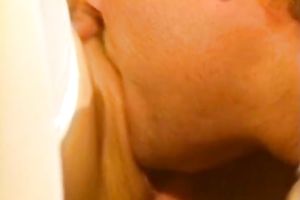 Horny chap eats hairy wet crack of one lovely looking breasty honey