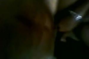 My cousin's horny white wife receives gangbanged in her throat and in her twat