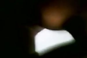 My cousin's horny white wife receives gangbanged in her throat and in her twat