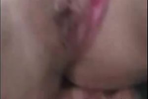 Playful dark brown horny white wife enjoys great pussy licking and fingering