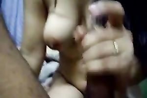 My well-endowed Bangladesh GF enjoys engulfing my knob