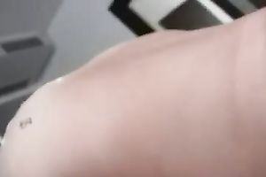 Russian arse got jizzed by my ally after this guy was done fucking her