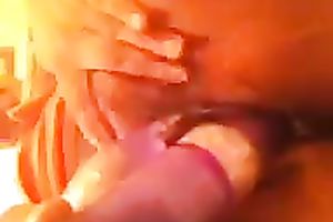 Watch me fucking my cunt with a vibrator in homemade solo