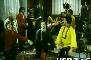 Awesome golden-haired milf with curly slit and bronze skin sucks and copulates